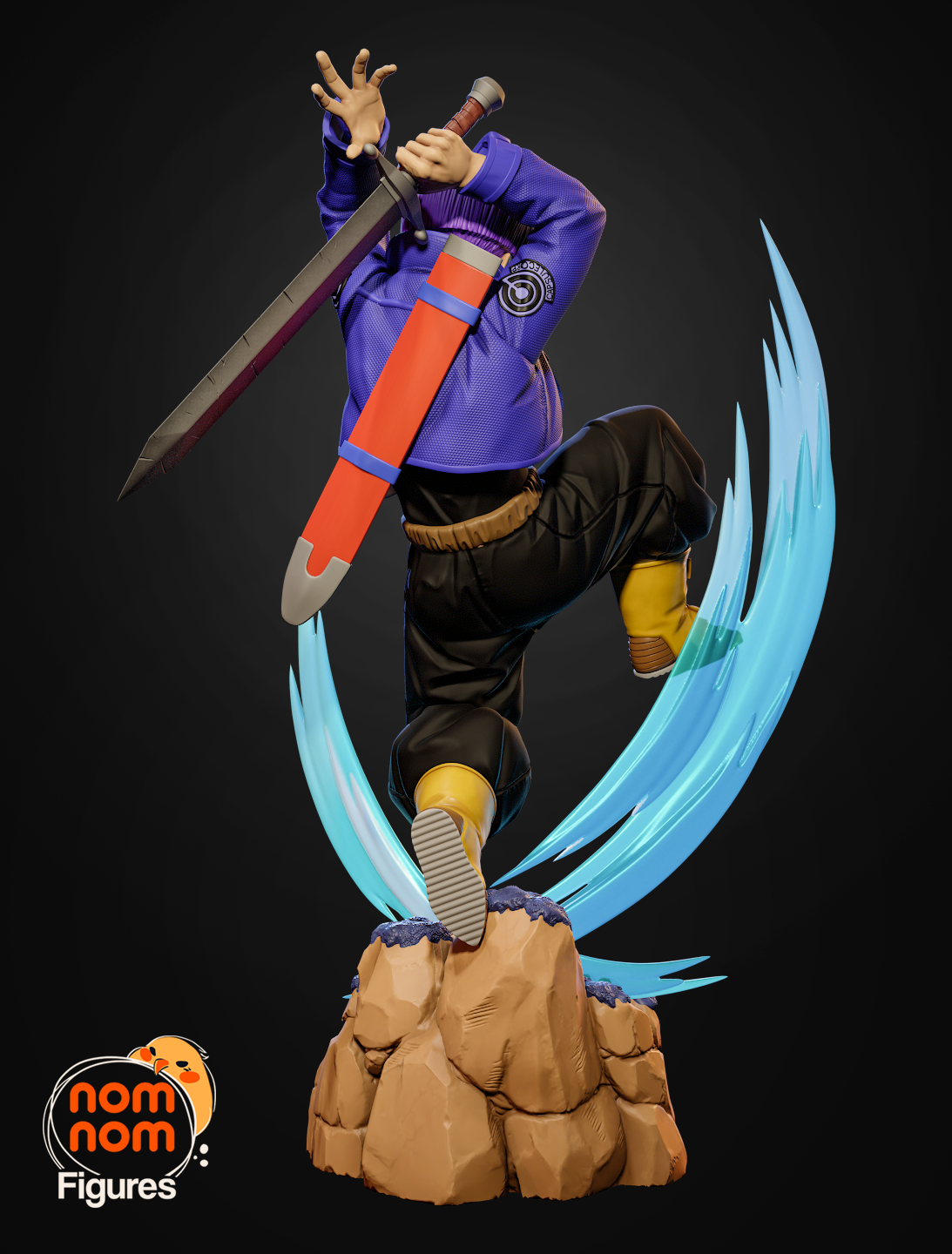 Nomnom Figures Trunks - DragonBall Z