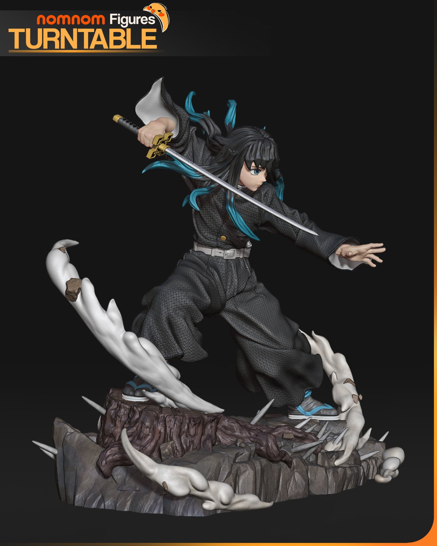 Nomnom Figures Muichiro - Demon Slayer
