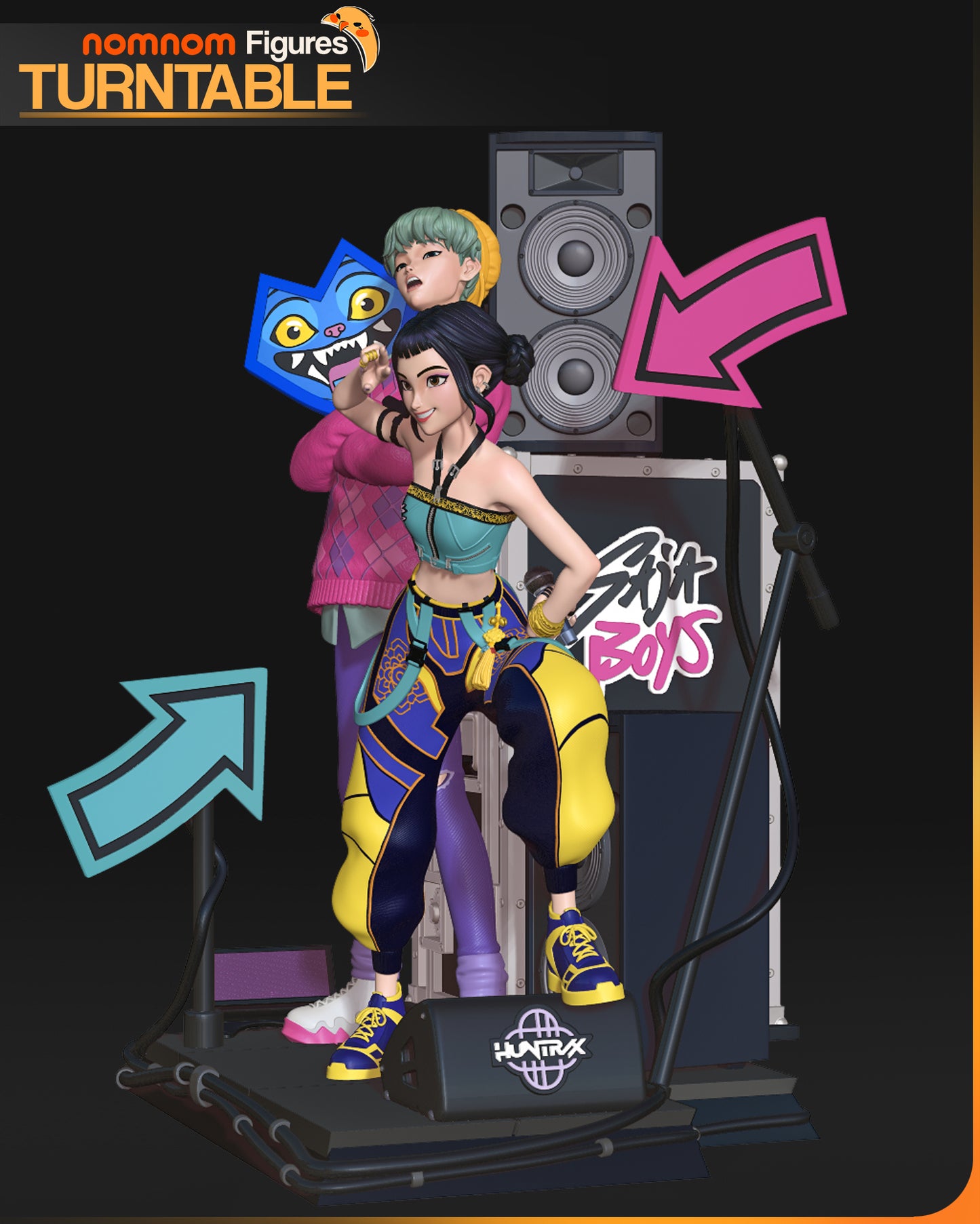 Nomnom Figures  Zoey - Kpop Demon Hunter