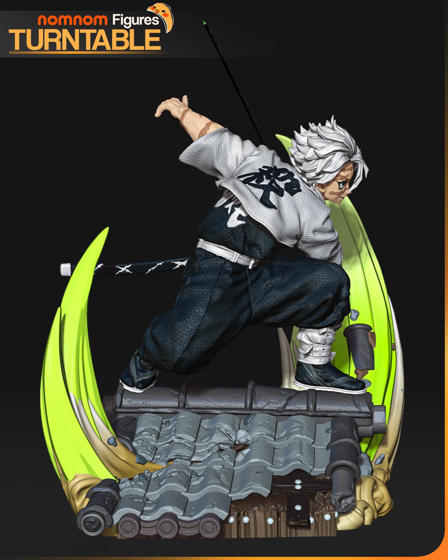 Nomnom Figures Sanemi - Demon Slayer