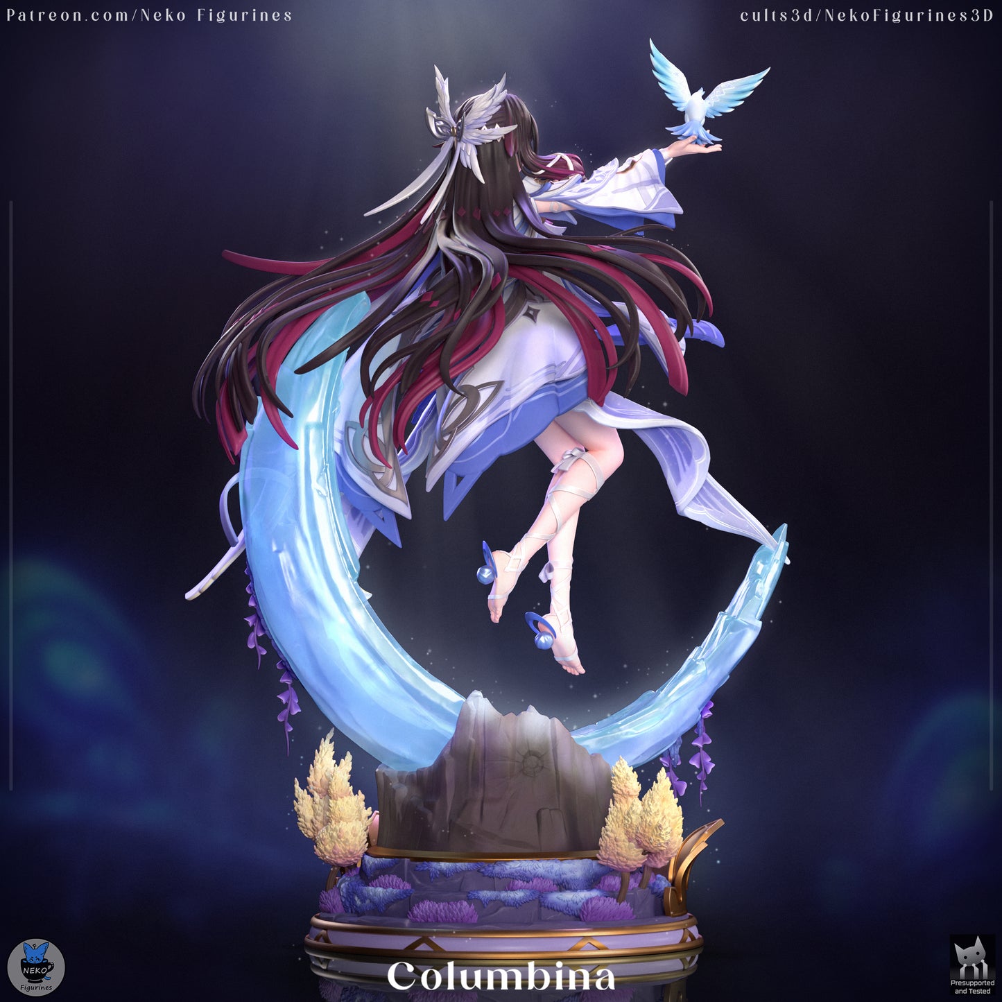 Neko Figurines Columbina - Genshin Impact