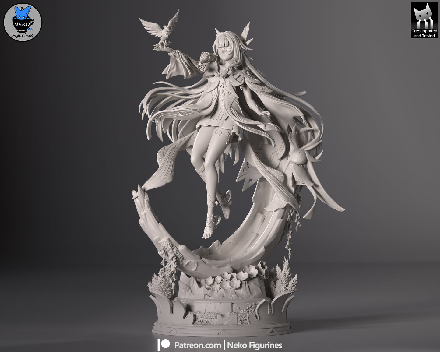 Neko Figurines Columbina - Genshin Impact