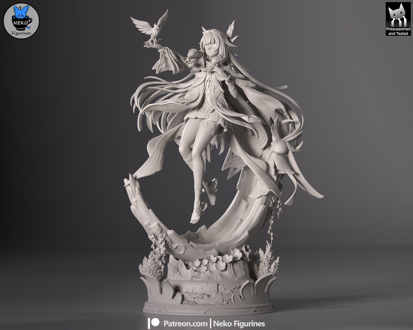 Neko Figurines Columbina - Genshin Impact
