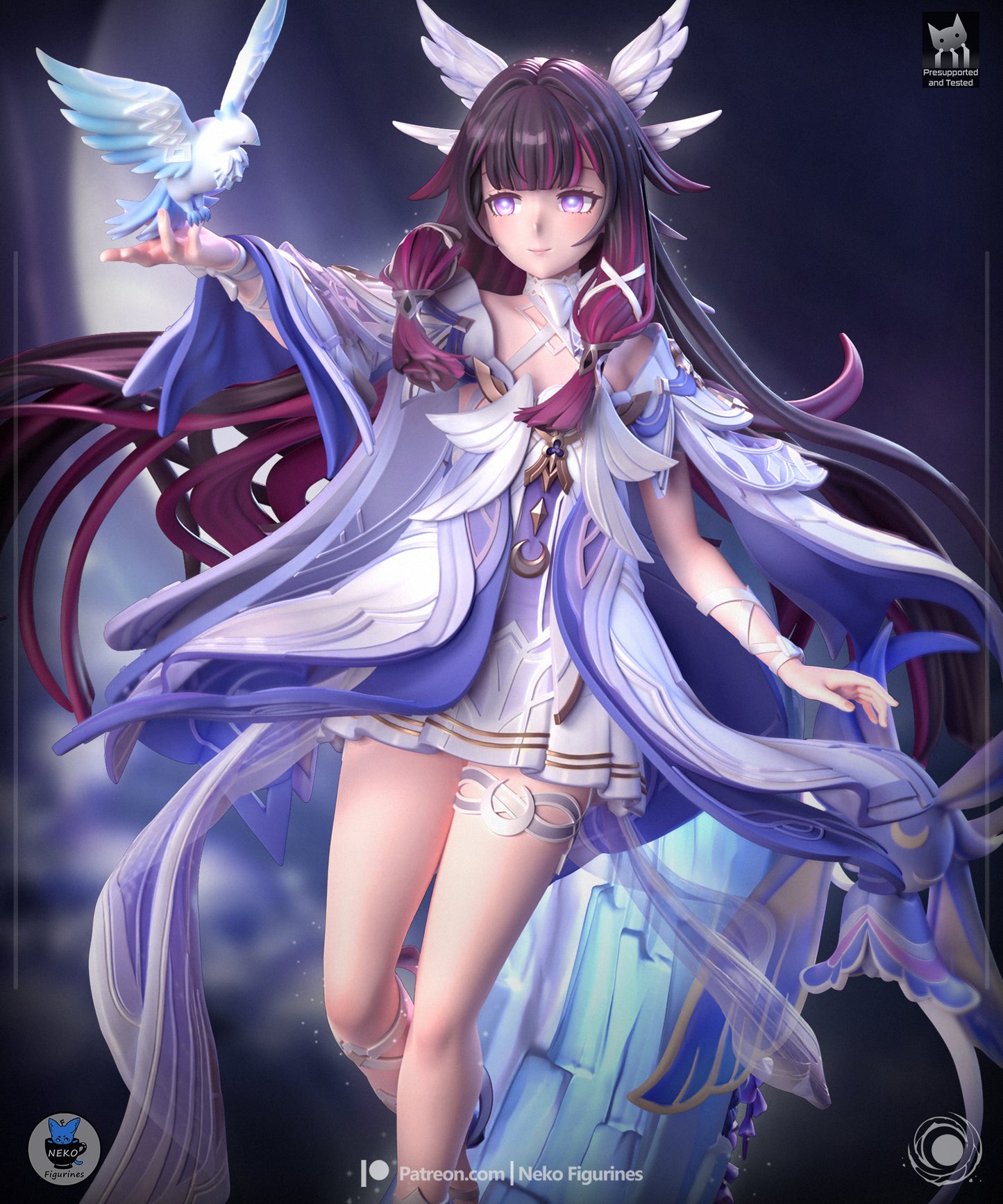 Neko Figurines Columbina - Genshin Impact