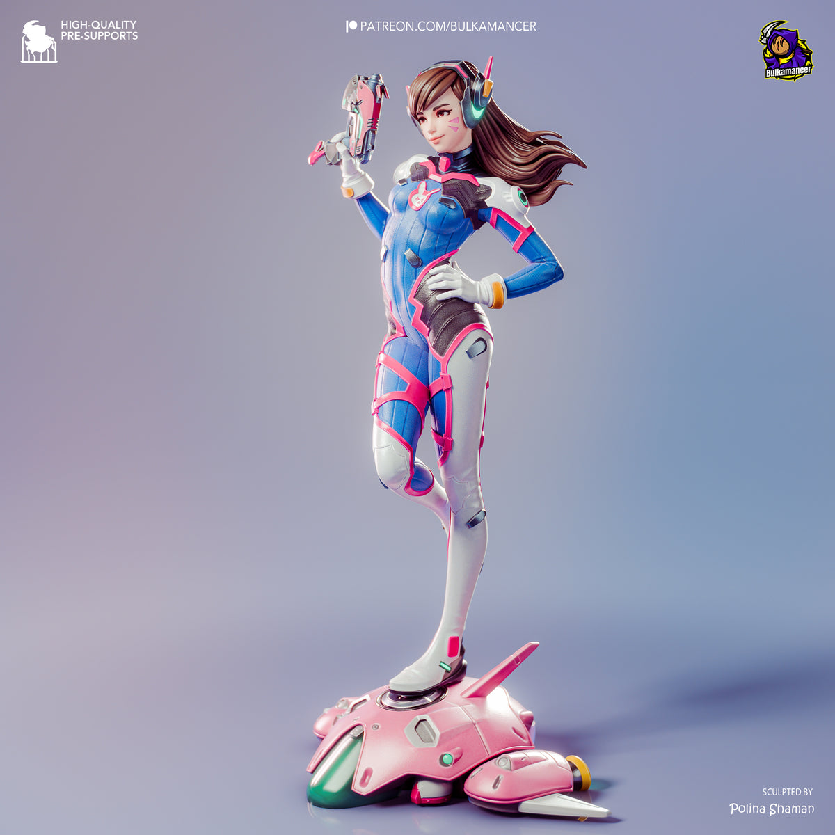 Bulkamancer Sculps D.Va - Overwatch