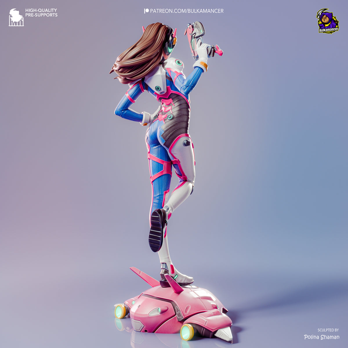 Bulkamancer Sculps D.Va - Overwatch