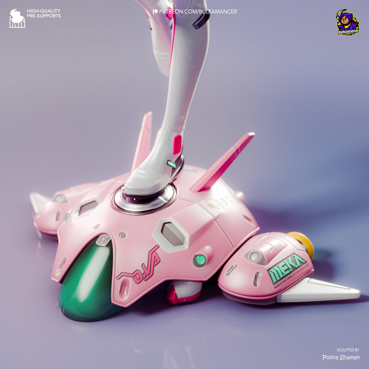 Bulkamancer Sculps D.Va - Overwatch