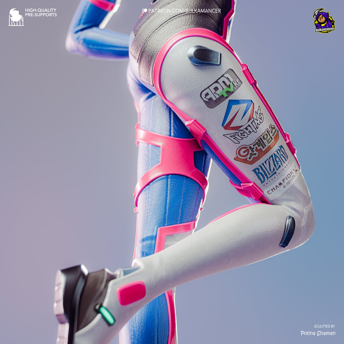 Bulkamancer Sculps D.Va - Overwatch