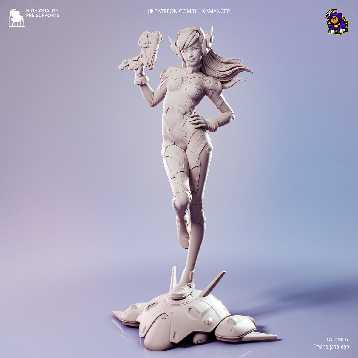 Bulkamancer Sculps D.Va - Overwatch