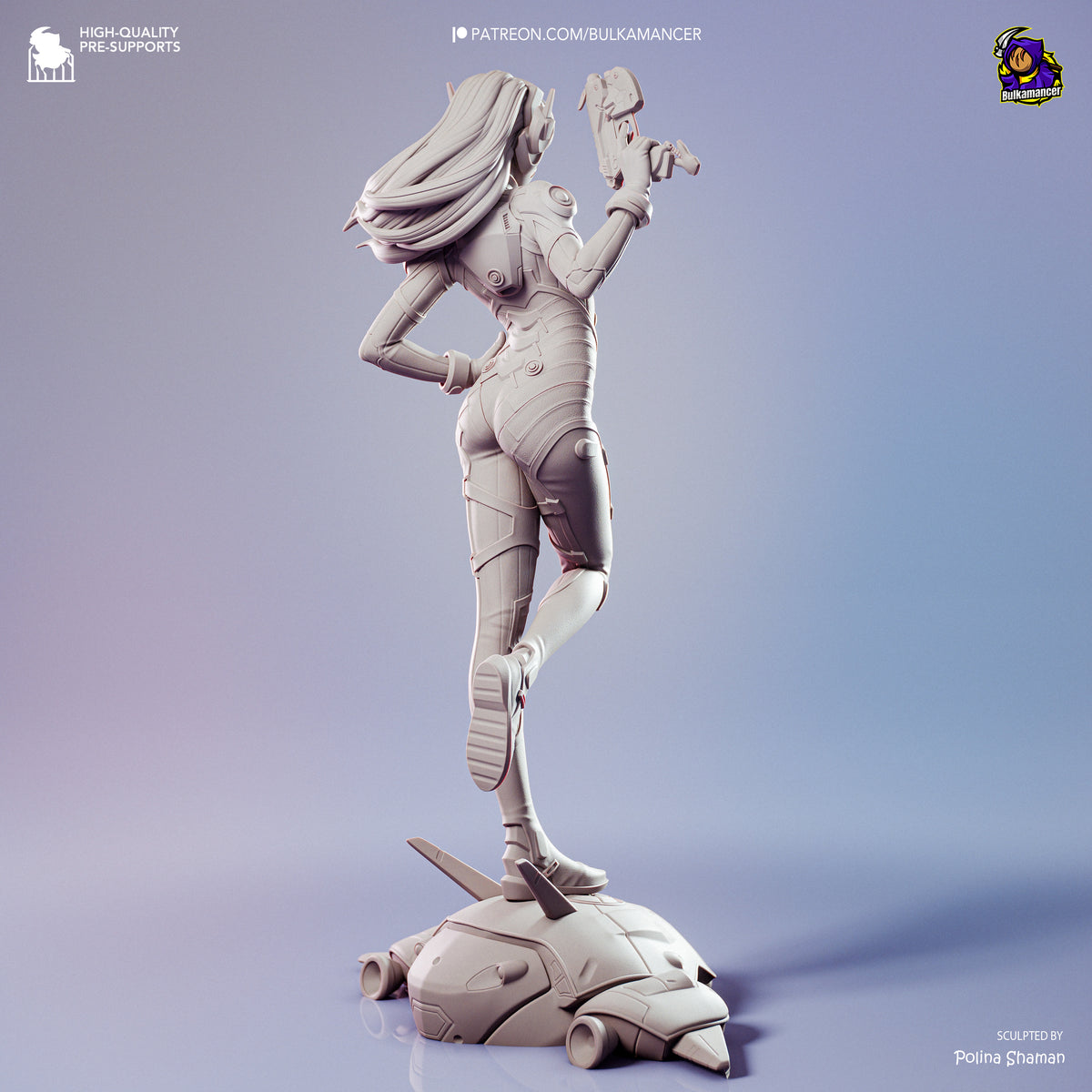 Bulkamancer Sculps D.Va - Overwatch