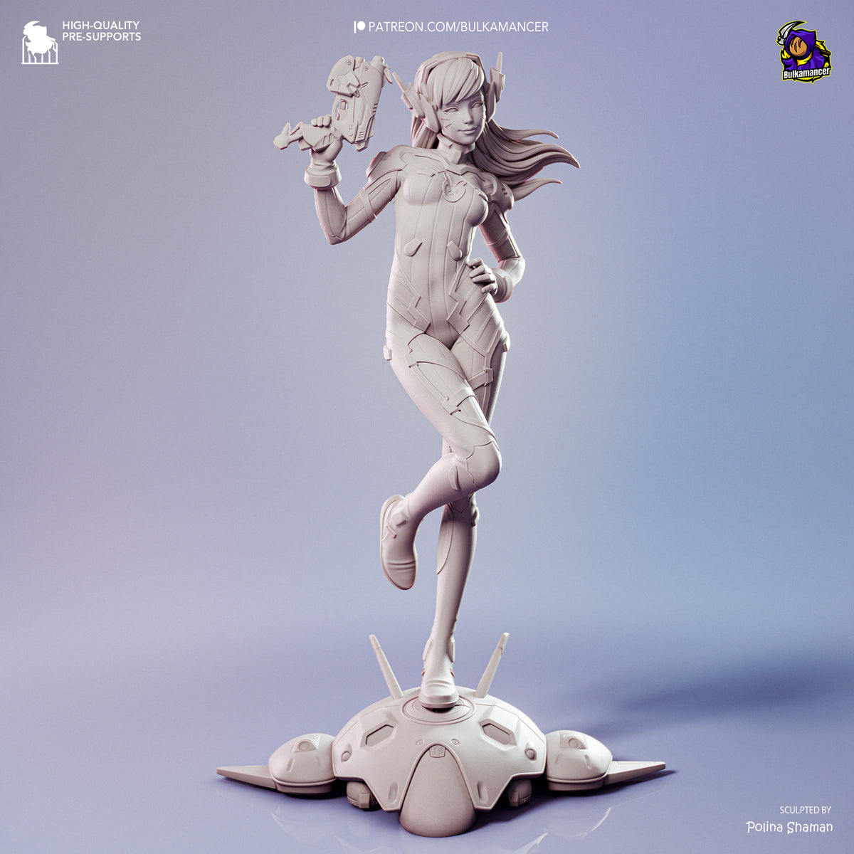 Bulkamancer Sculps D.Va - Overwatch