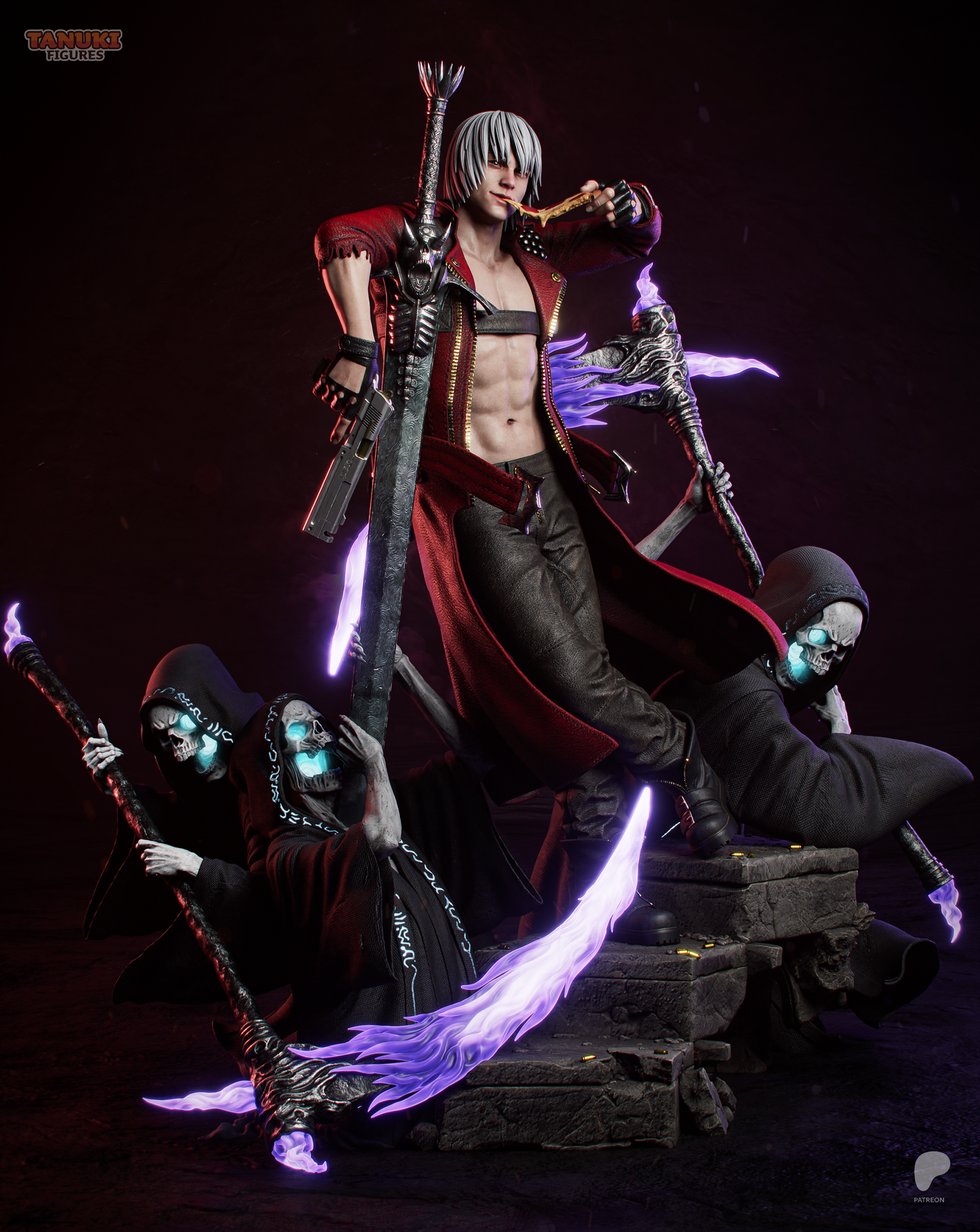 Tanuki Figures Dante - Devil May Cry 3