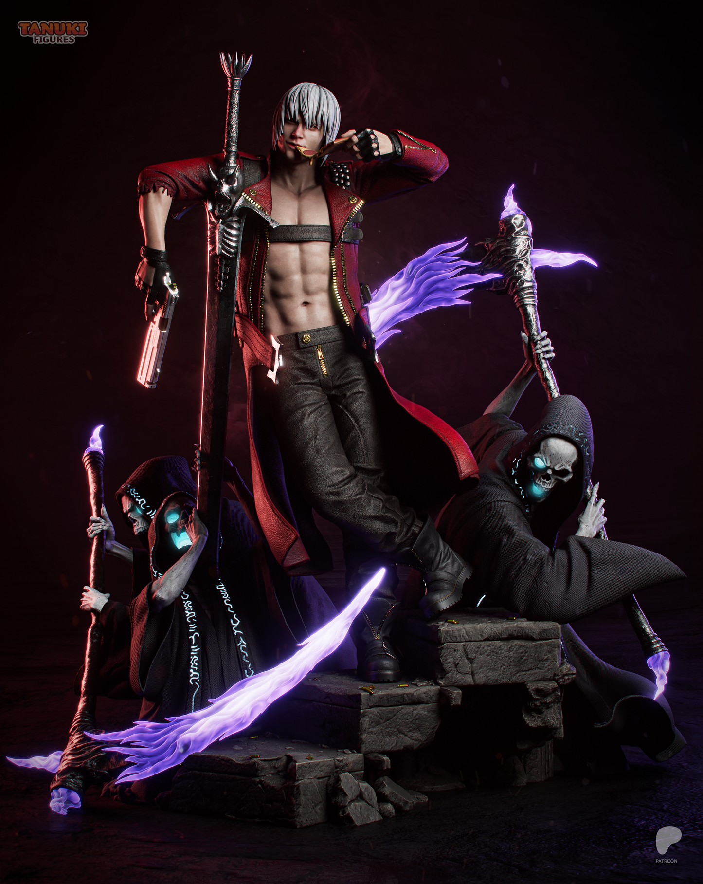 Tanuki Figures Dante - Devil May Cry 3