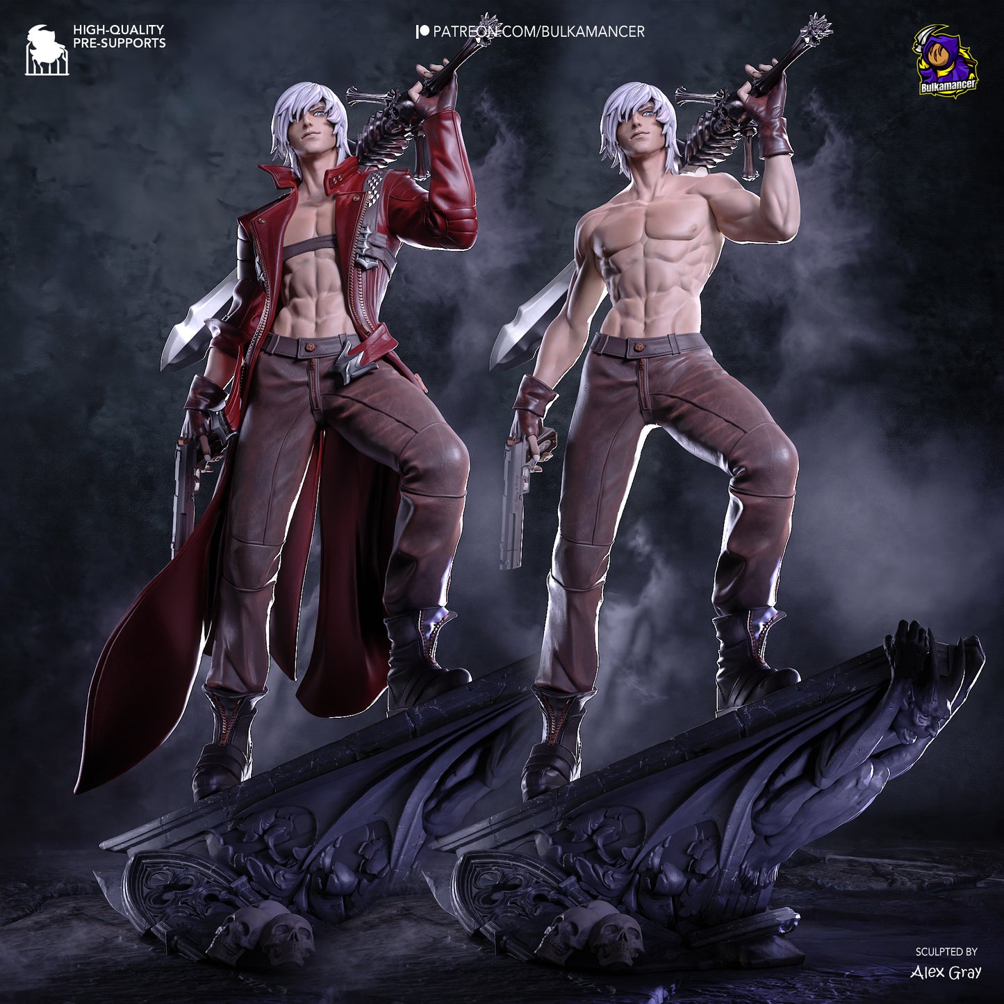 Bulkamancer Sculps Dante - Devil May Cry 3