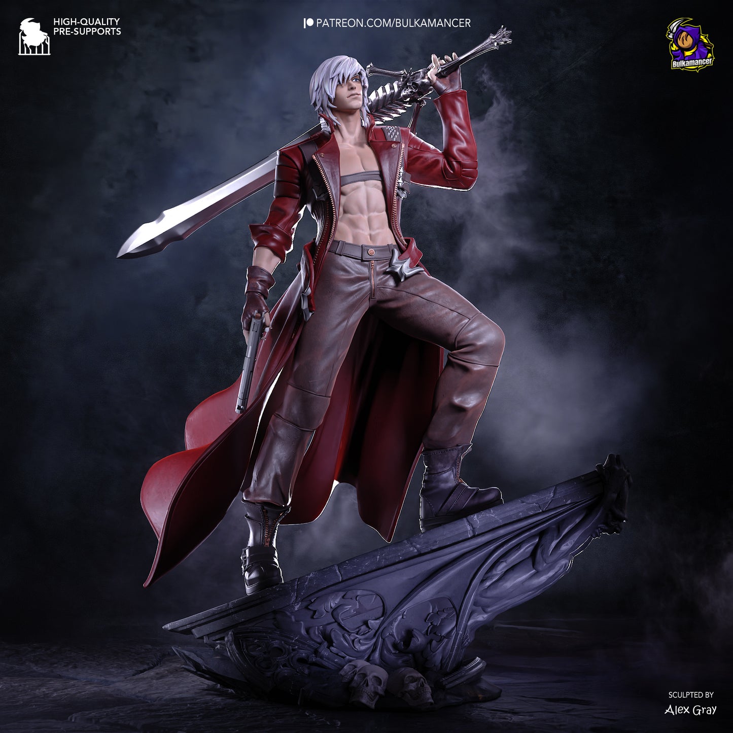 Bulkamancer Sculps Dante - Devil May Cry 3