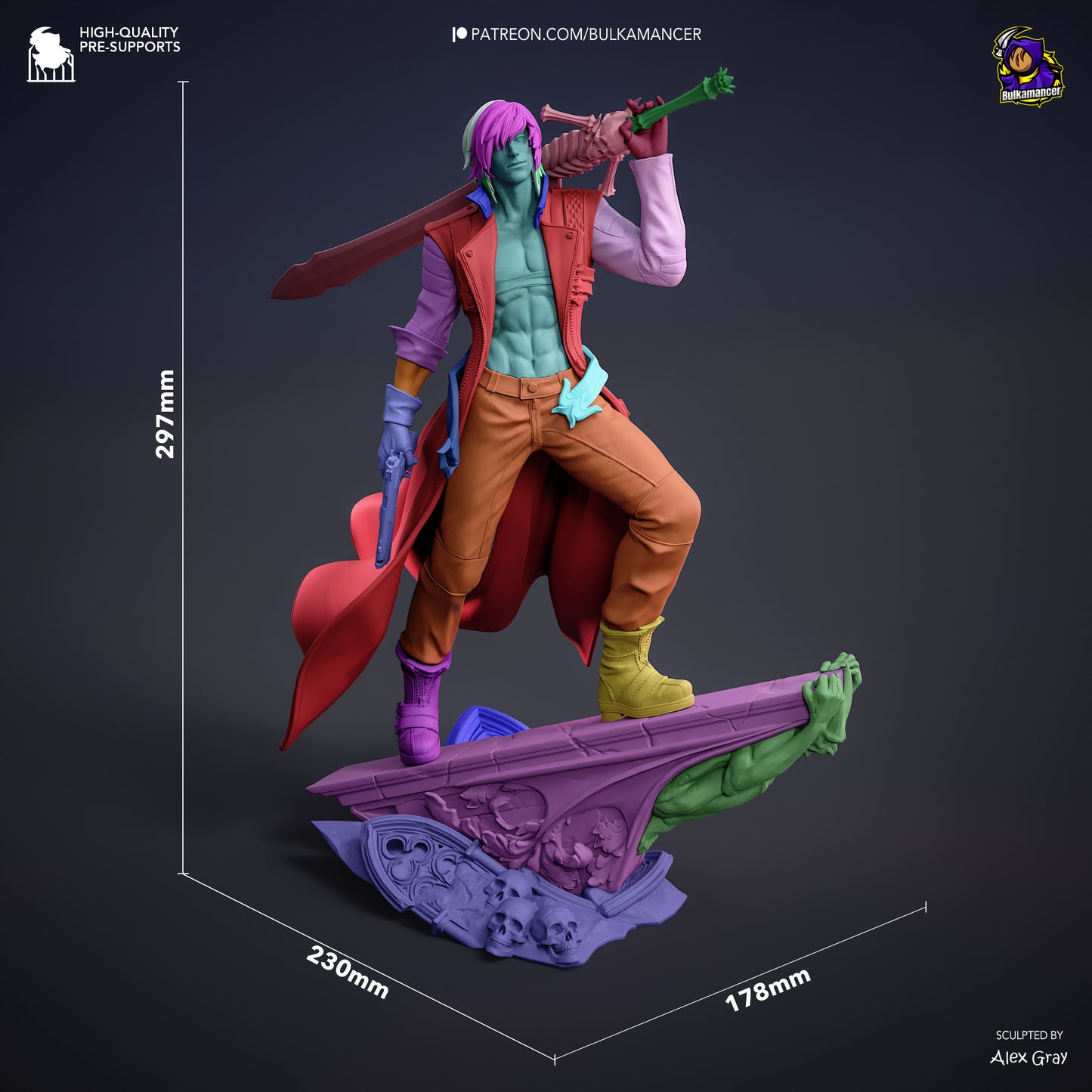 Bulkamancer Sculps Dante - Devil May Cry 3