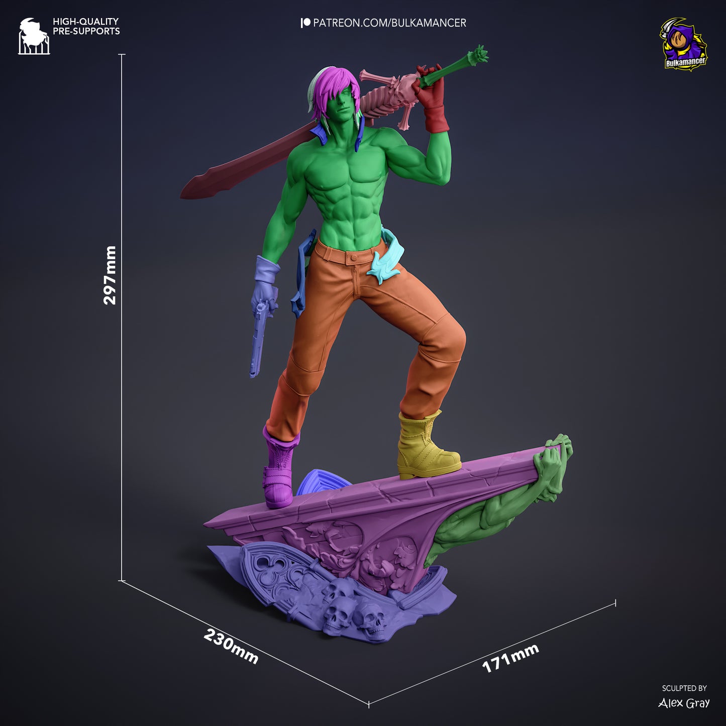 Bulkamancer Sculps Dante - Devil May Cry 3