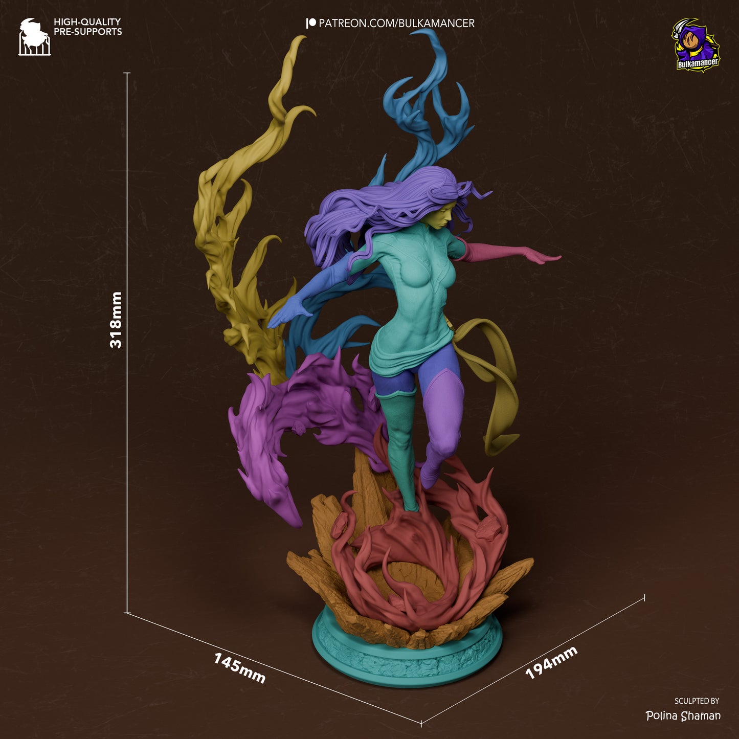 Bulkamancer Sculps Dark Phoenix
