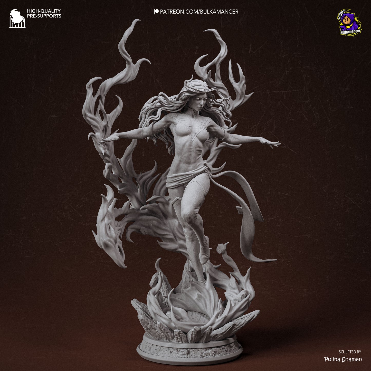 Bulkamancer Sculps Dark Phoenix