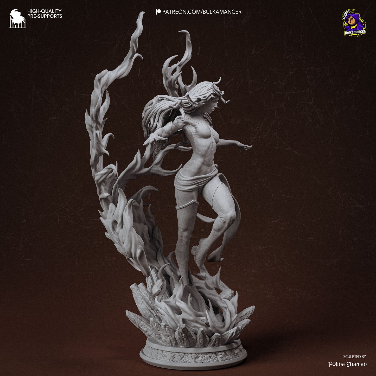 Bulkamancer Sculps Dark Phoenix