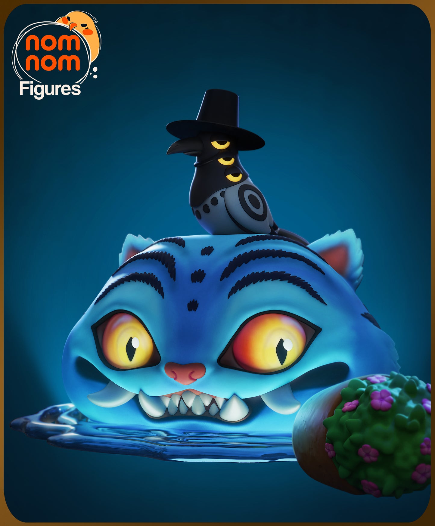 Nomnom Figures Chibi Derpy Tiger - Kpop  Demon Hunters