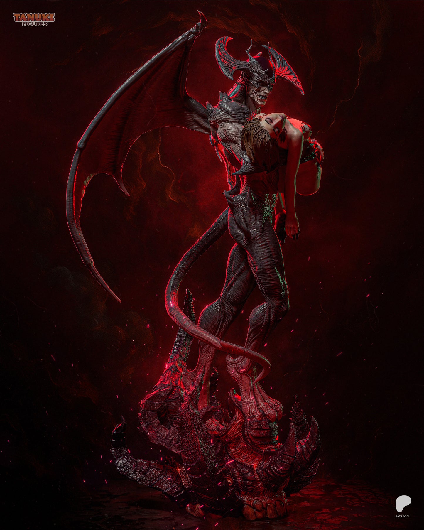 Tanuki Figures Devilman