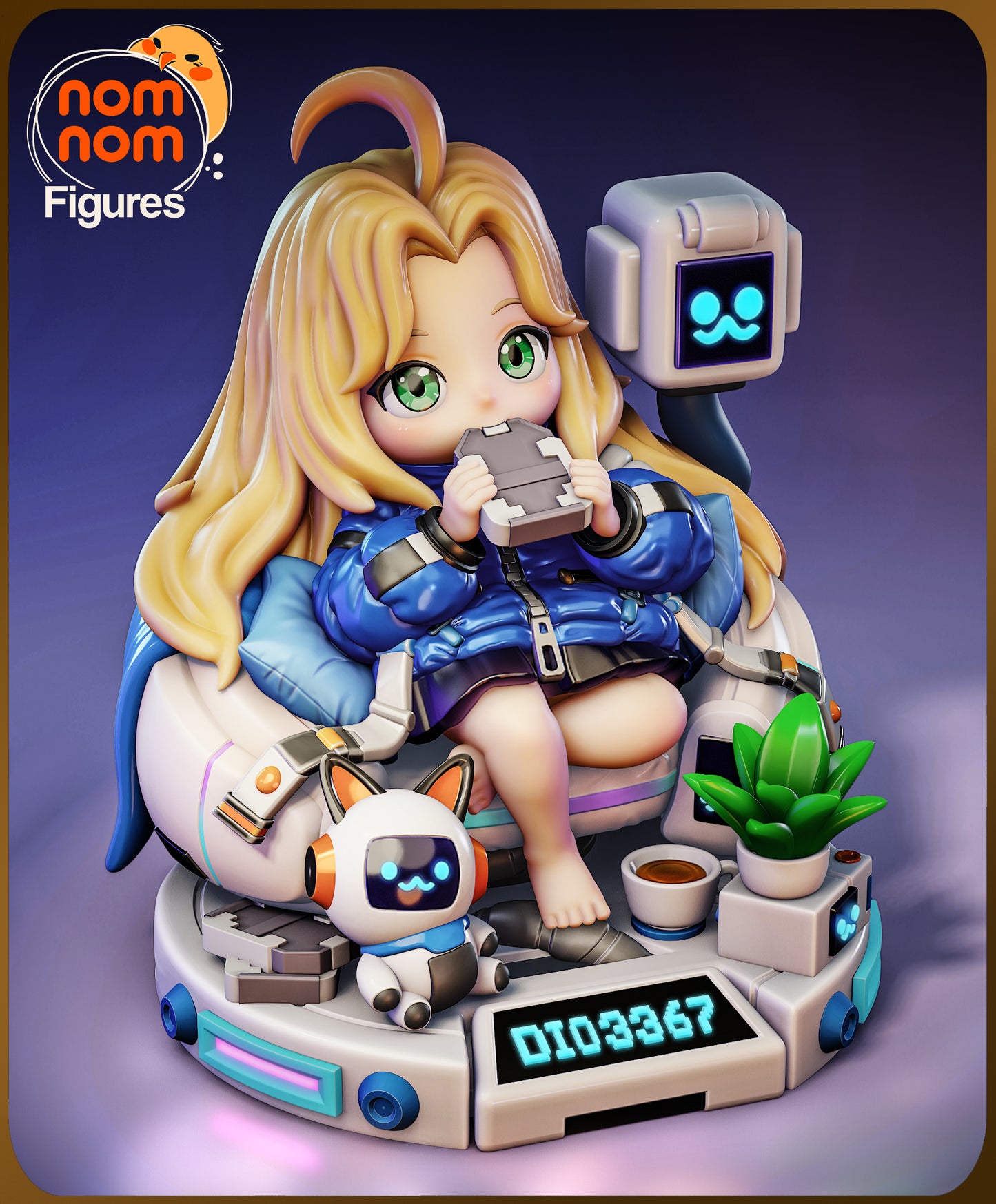 Nomnom Figures Chibi Diana - Pragmata