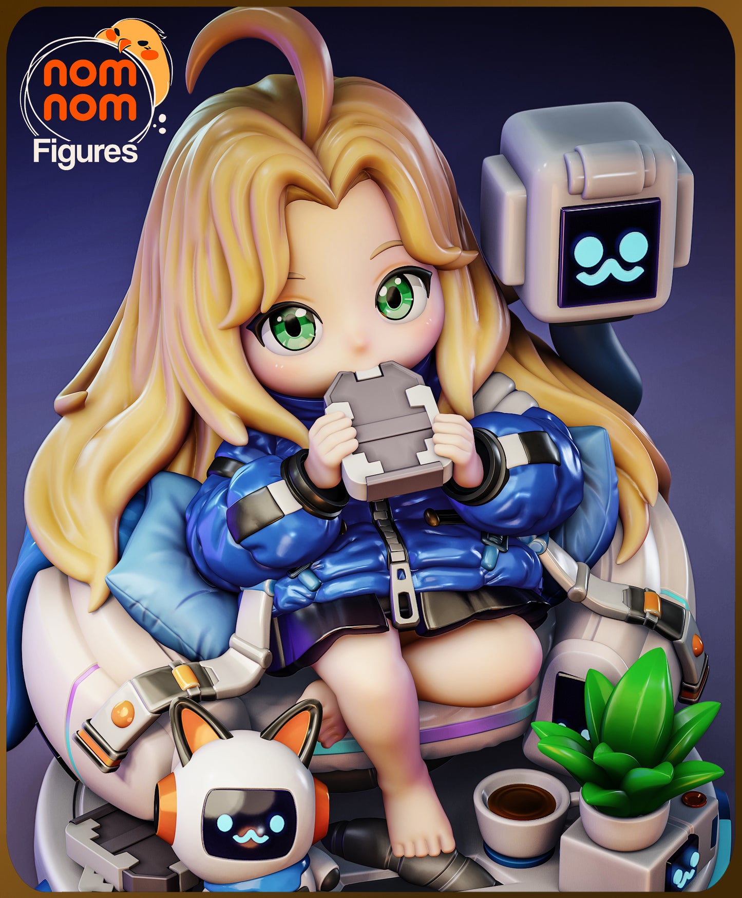 Nomnom Figures Chibi Diana - Pragmata