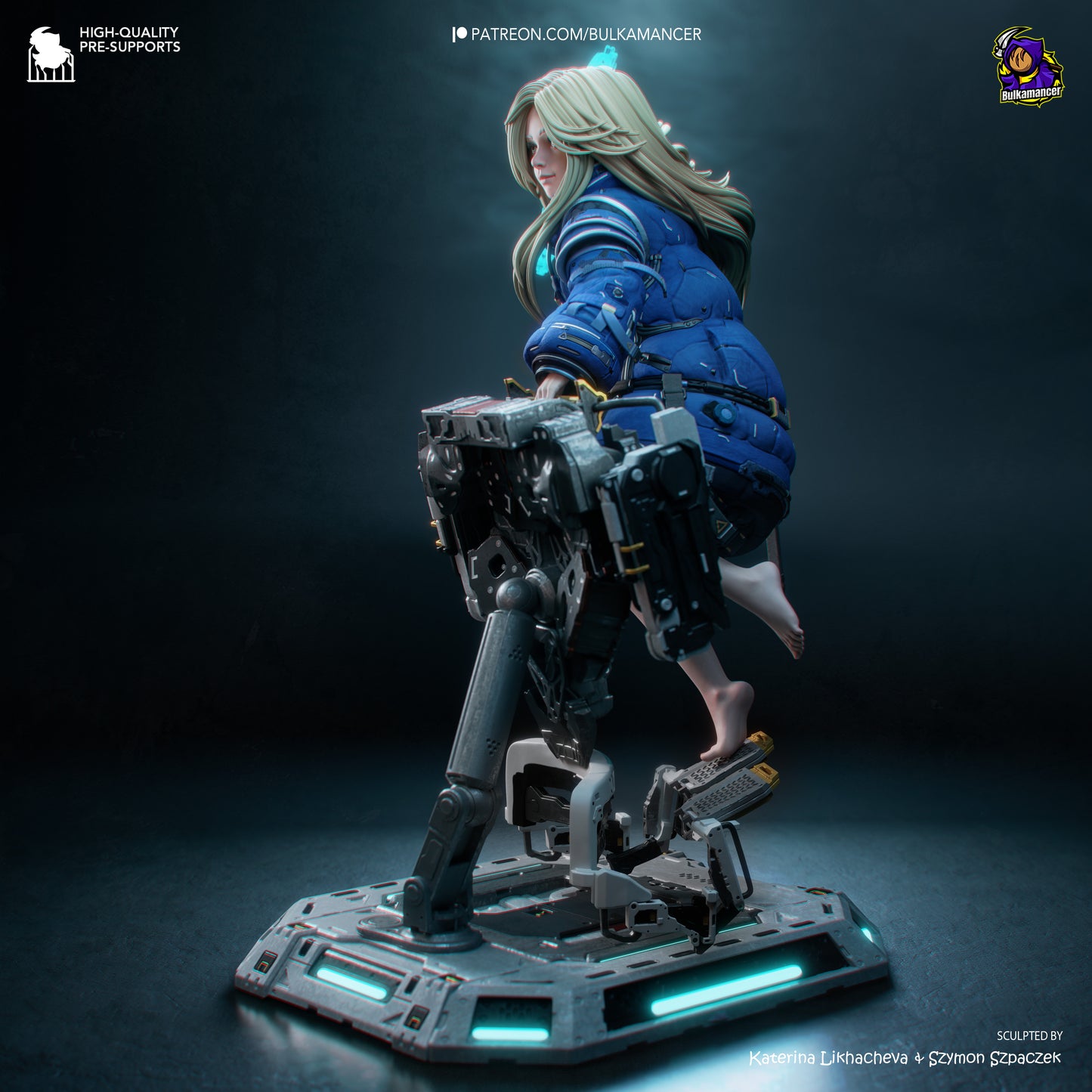 Bulkamancer Sculps Diana & Hugh - Pragmata