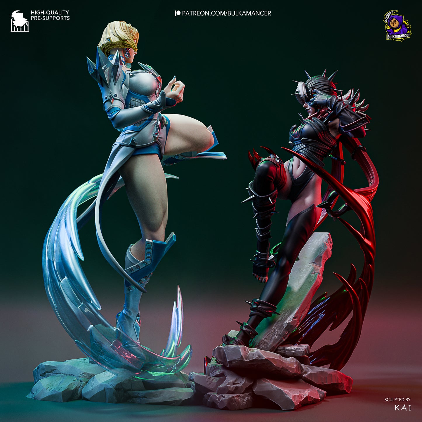 Bulkamancer Sculps Emma Frost - Marvel Rivals