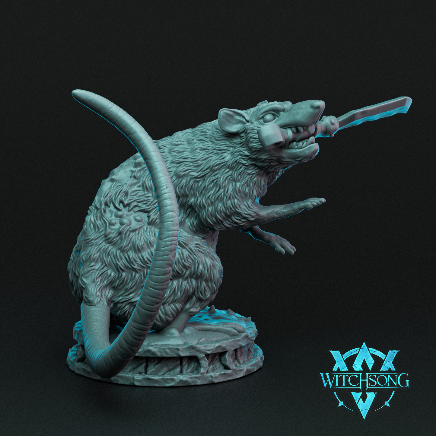 Witchsong Miniatures | Equipped Direrats