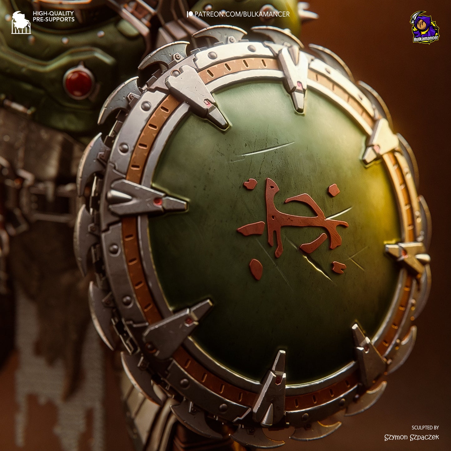 Bulkamancer Sculps Doom Slayer - Doom: Dark Ages