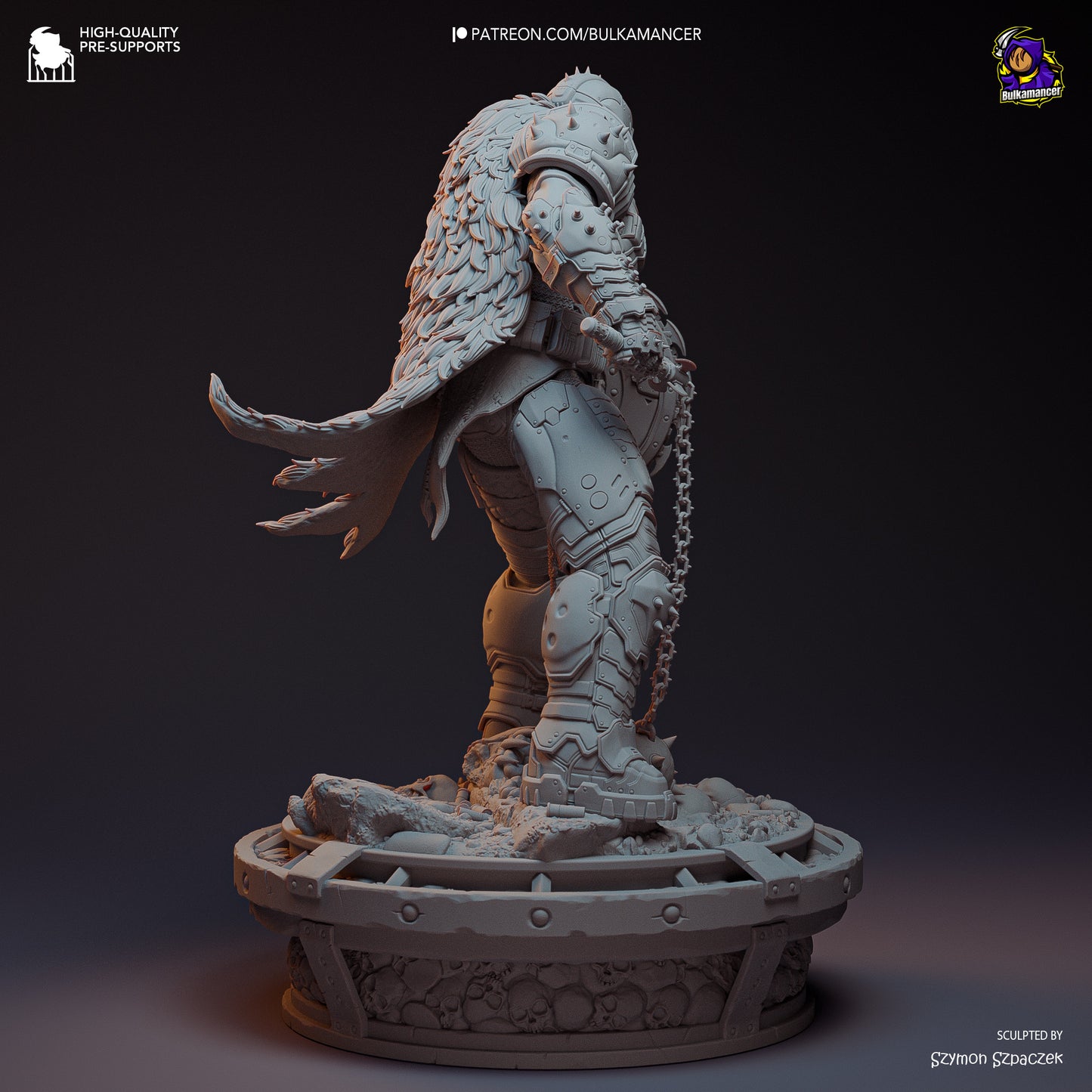 Bulkamancer Sculps Doom Slayer - Doom: Dark Ages