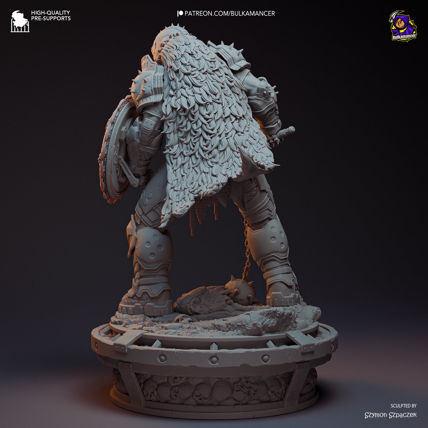 Bulkamancer Sculps Doom Slayer - Doom: Dark Ages