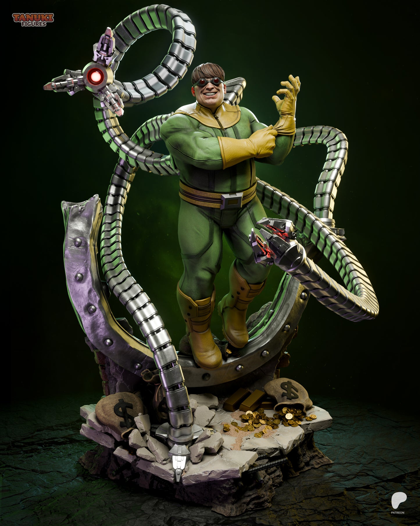 Tanuki Figures Dr.Octopus