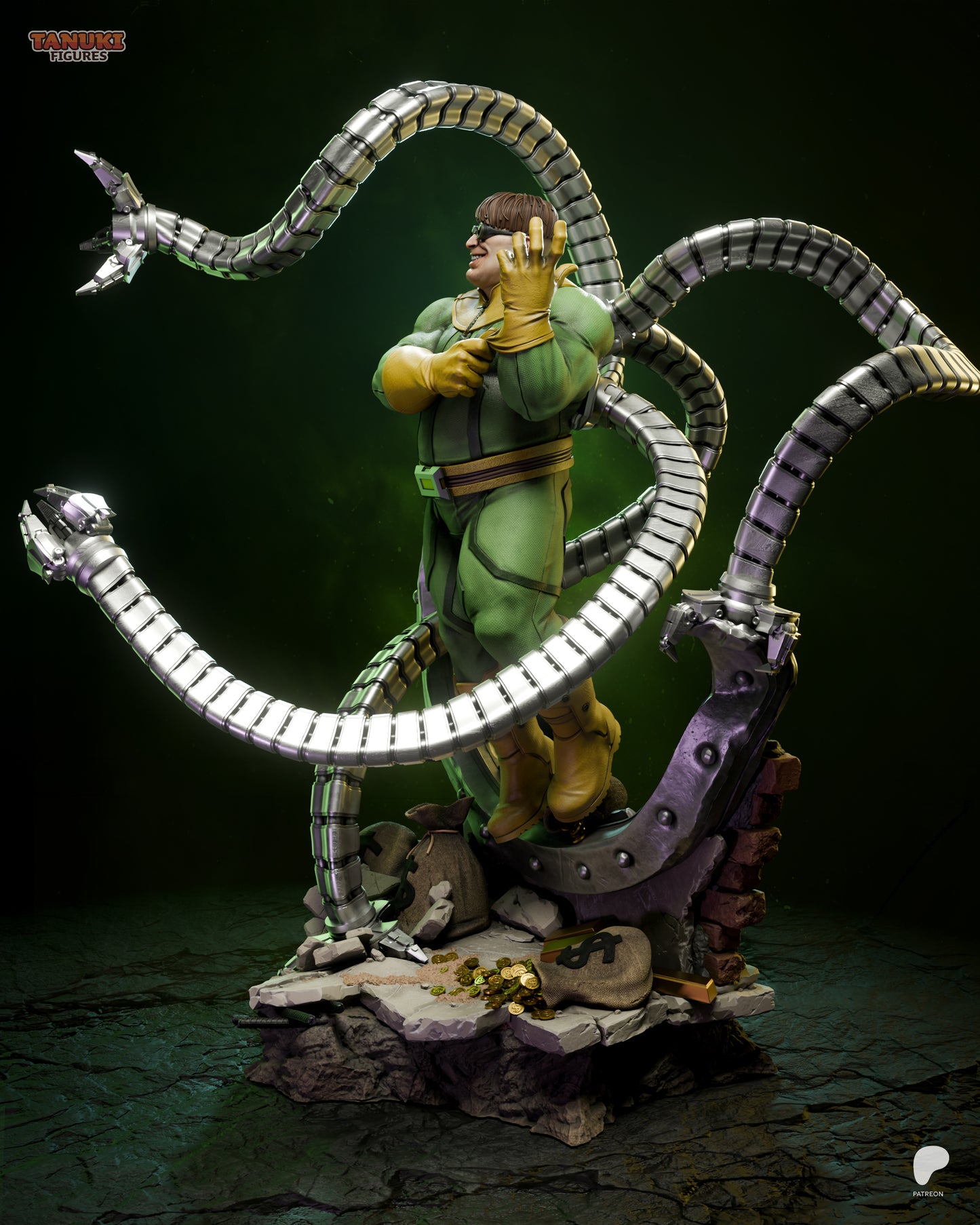 Tanuki Figures Dr.Octopus