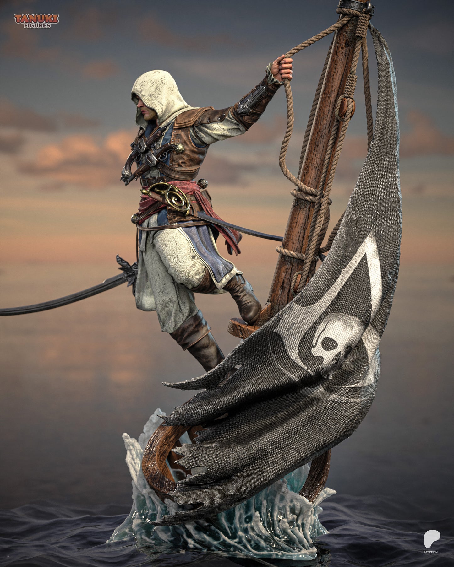 Tanuki Figures Edward Kenway