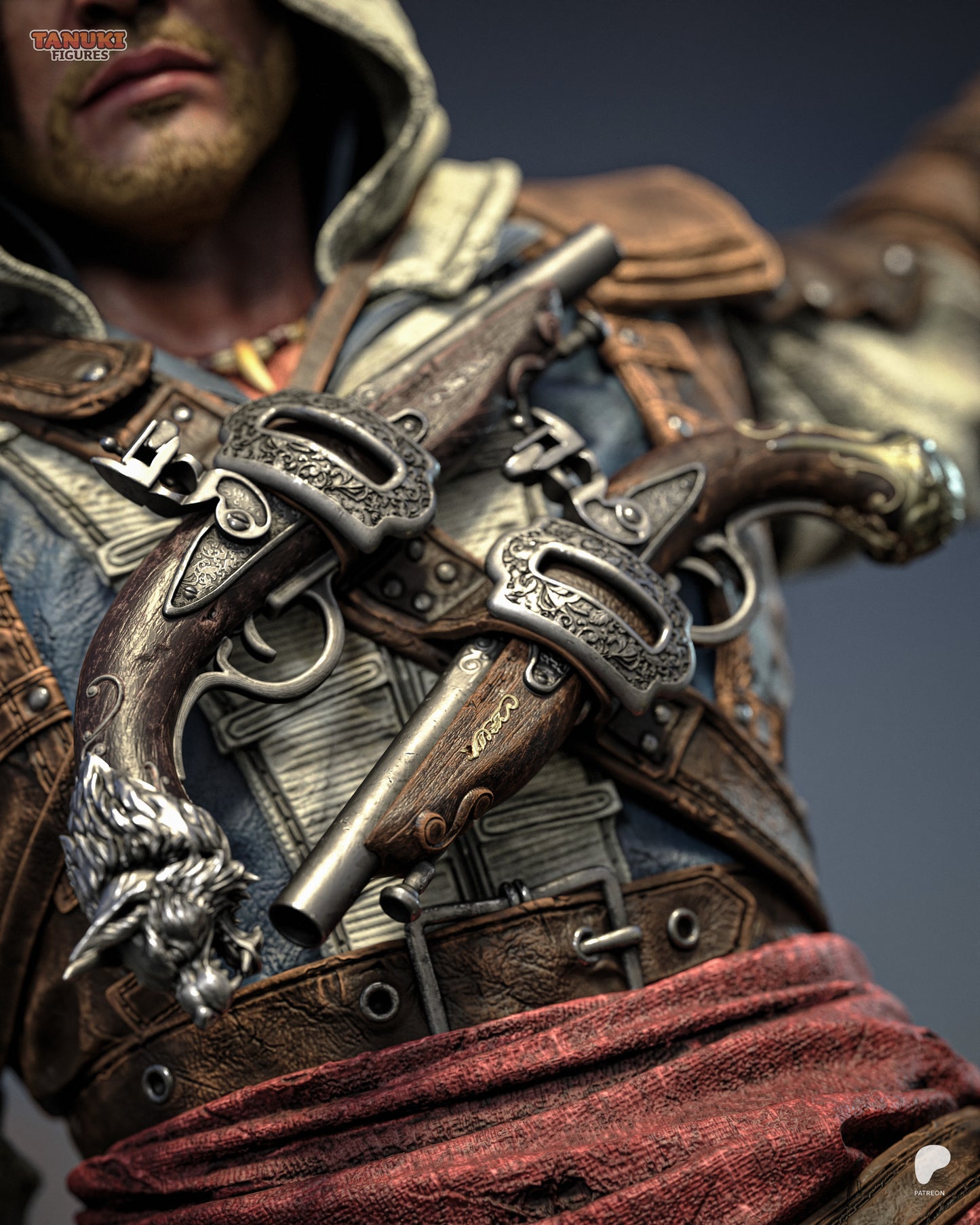 Tanuki Figures Edward Kenway