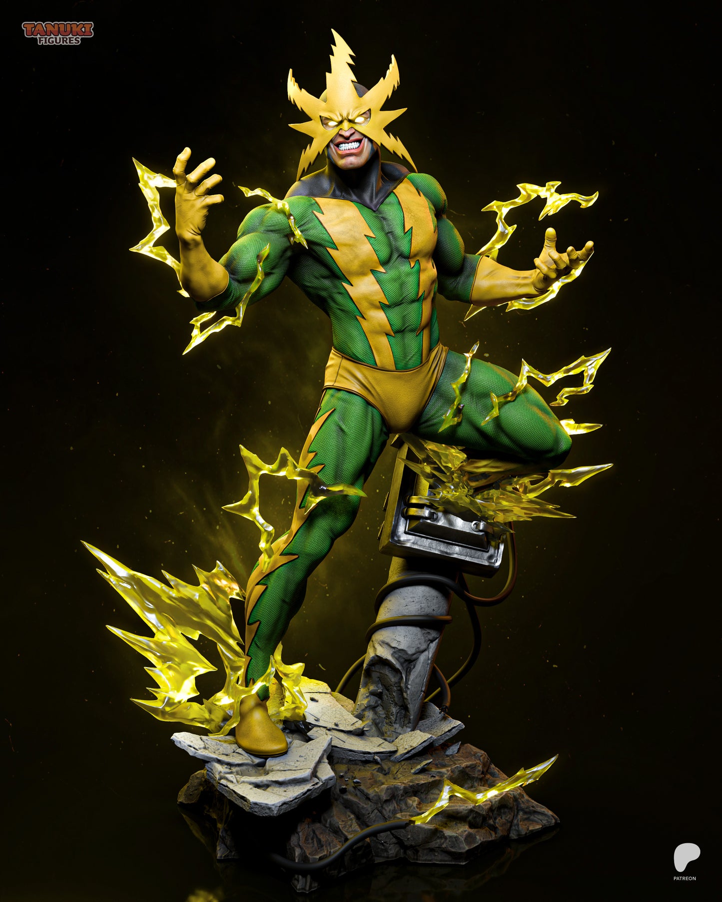 Tanuki Figures  Electro - Spider-Man