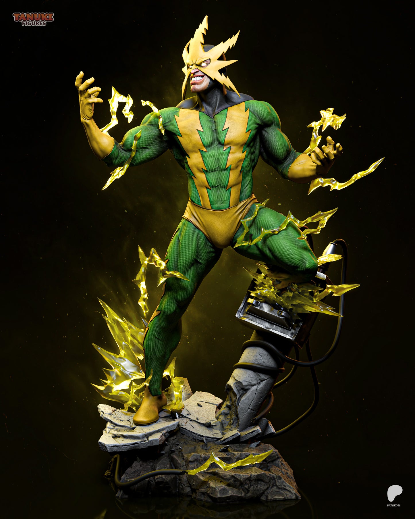 Tanuki Figures  Electro - Spider-Man