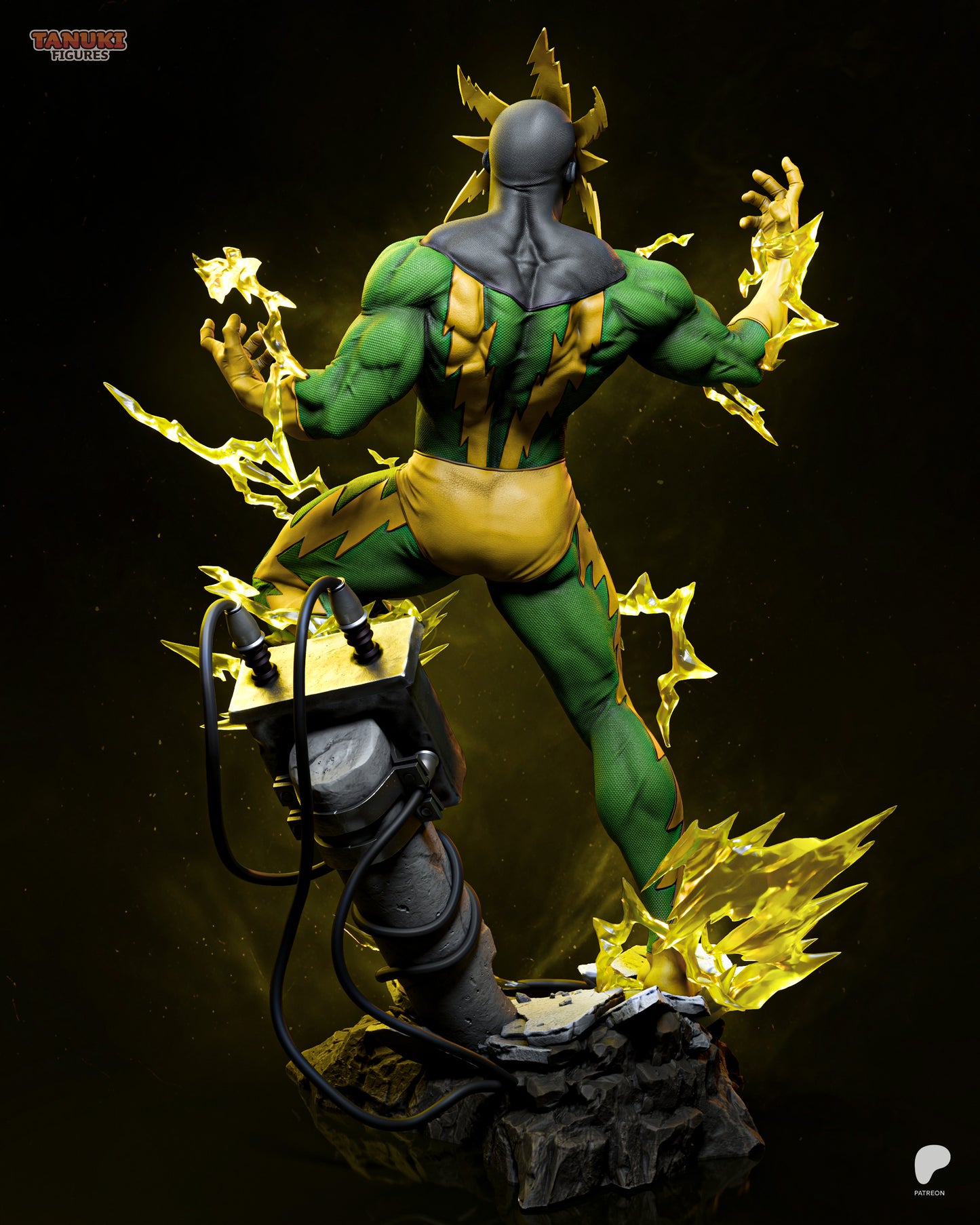Tanuki Figures  Electro - Spider-Man