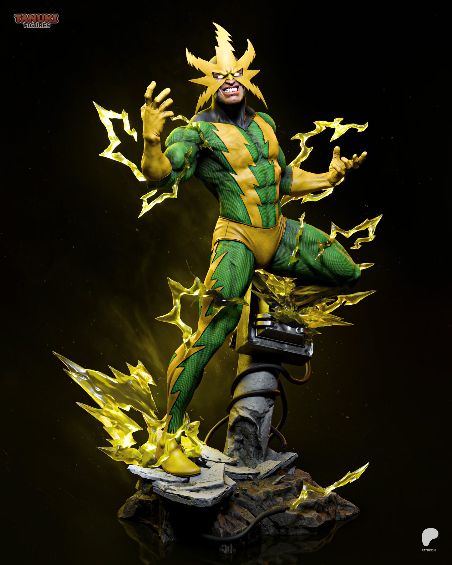Tanuki Figures  Electro - Spider-Man