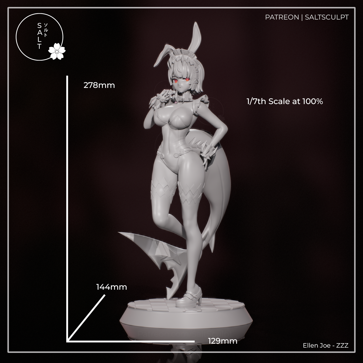SaltSculpt Ellen Joe (Bunny) - ZZZ