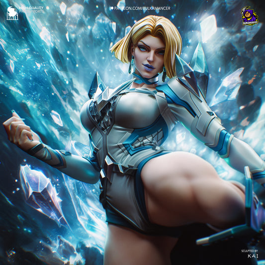 Bulkamancer Sculps Emma Frost - Marvel Rivals