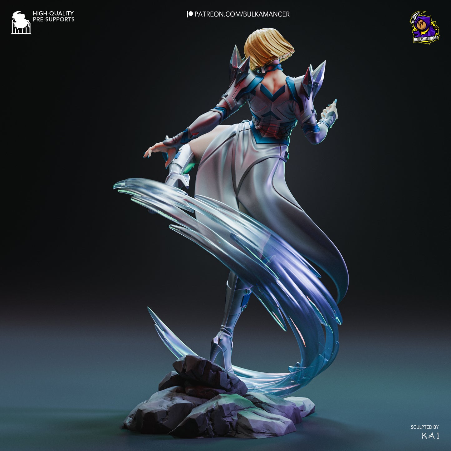 Bulkamancer Sculps Emma Frost - Marvel Rivals
