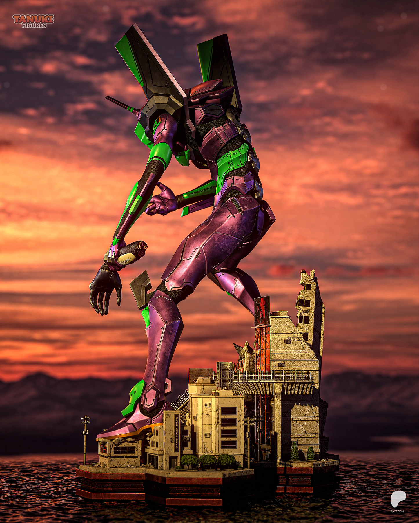 Tanuki Figures Eva 01