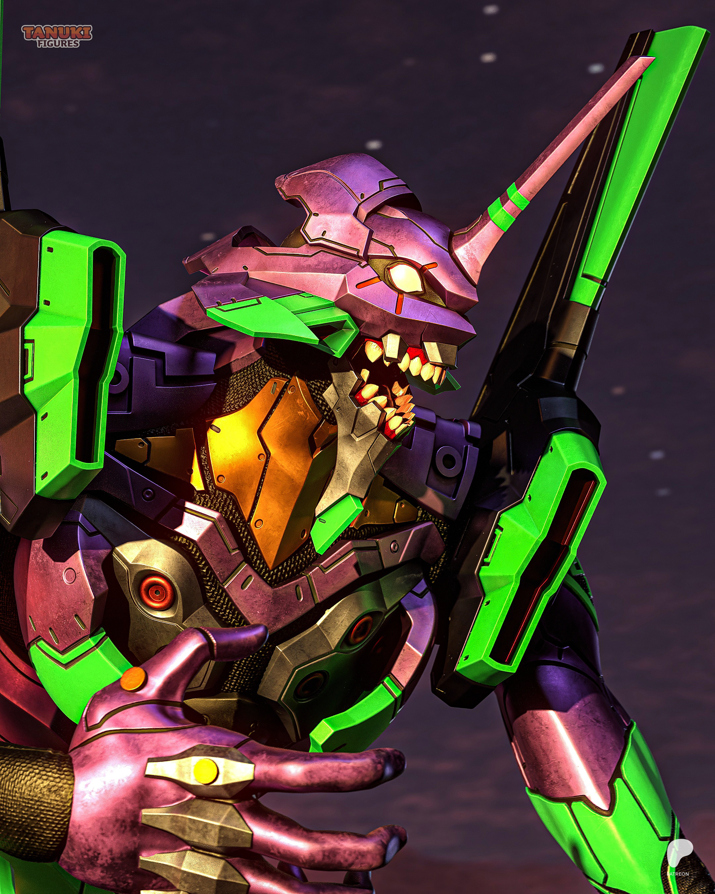 Tanuki Figures Eva 01
