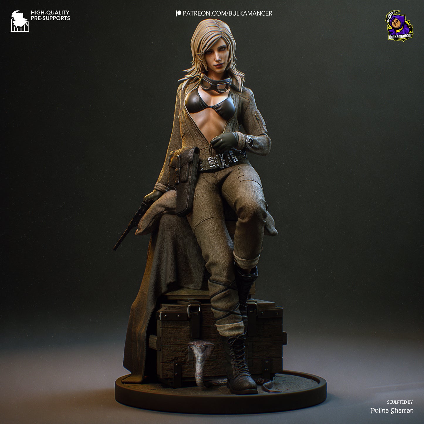 Bulkamancer Sculps EVA - METAL GEAR SOLID Δ: SNAKE EATER