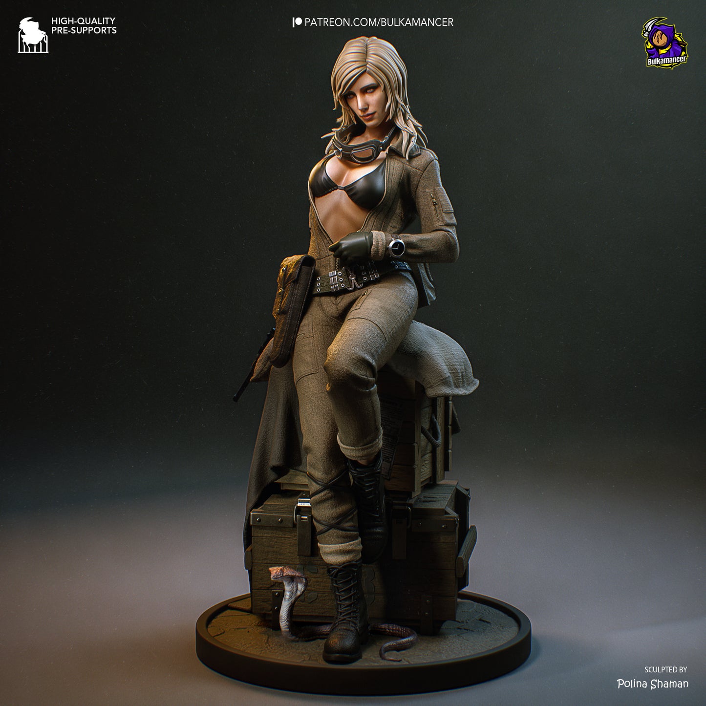 Bulkamancer Sculps EVA - METAL GEAR SOLID Δ: SNAKE EATER