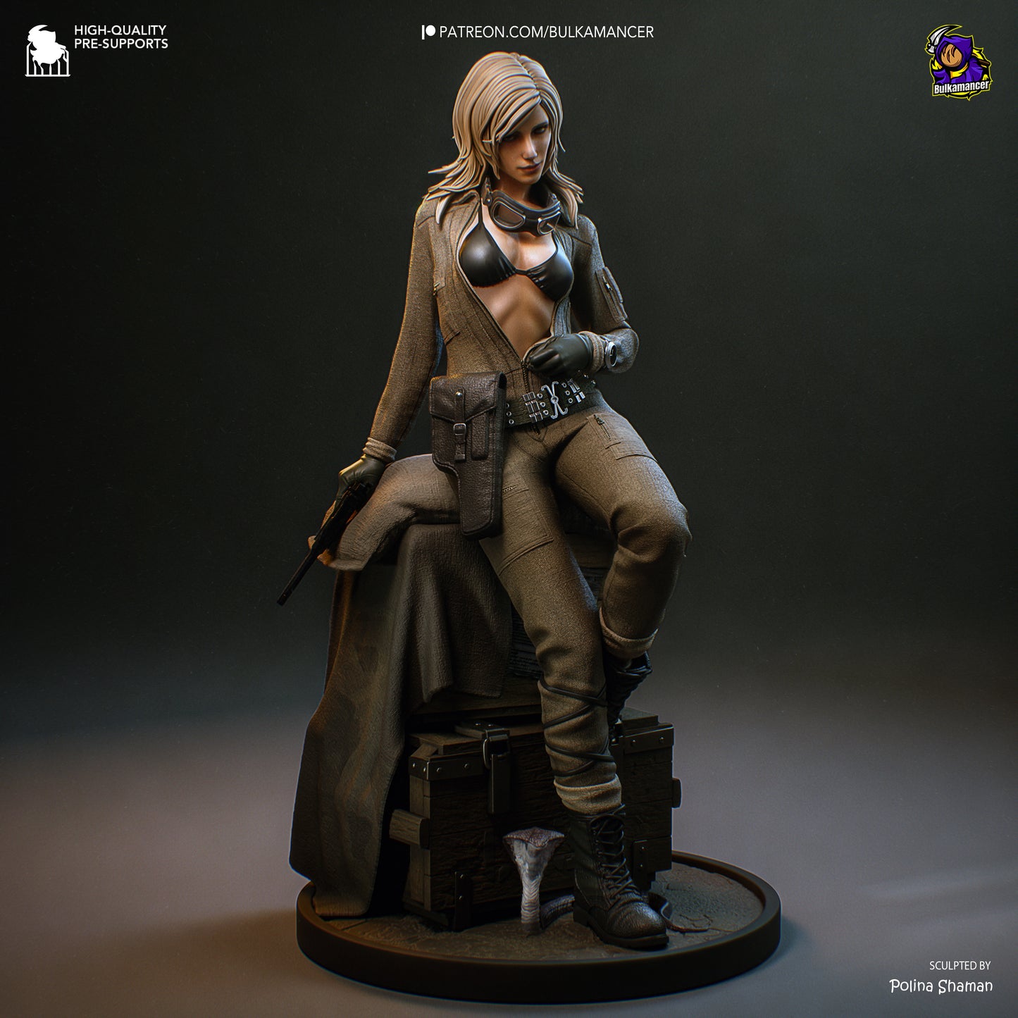 Bulkamancer Sculps EVA - METAL GEAR SOLID Δ: SNAKE EATER
